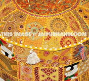 Ottomans, Footstools and Poufs-Jaipur Handloom