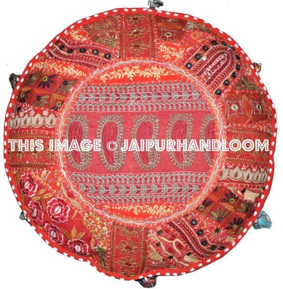 Ottomans & Pouf Furniture-Jaipur Handloom