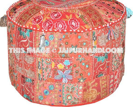 Ottomans & Pouf Furniture-Jaipur Handloom