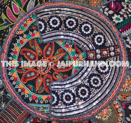 Ottomans, Pouf Ottomans & Floor Poufs-Jaipur Handloom
