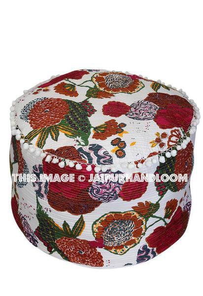 Ottomans & Poufs | Furniture Home Store-Jaipur Handloom