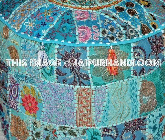 Ottomans & Poufs-Jaipur Handloom