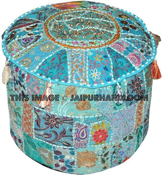 Ottomans & Poufs-Jaipur Handloom