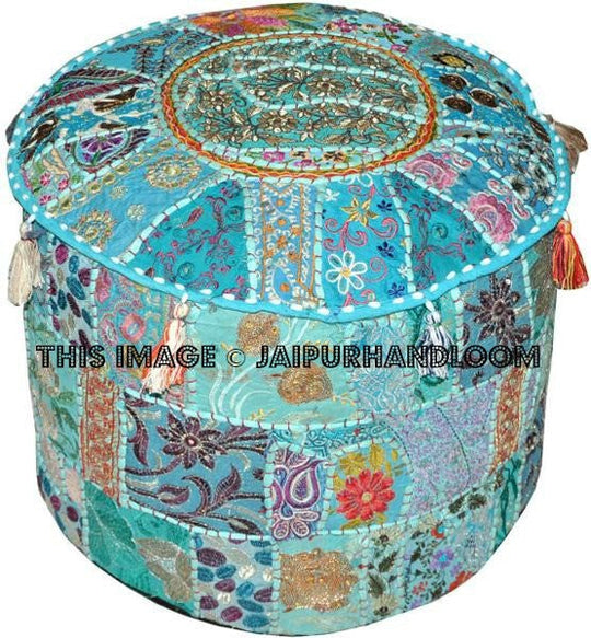 Ottomans & Poufs-Jaipur Handloom