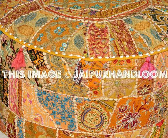 Ottomans & Poufs | Jaipurhandloom.com-Jaipur Handloom