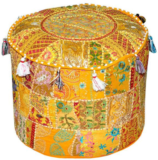 Ottomans & Poufs | Jaipurhandloom.com