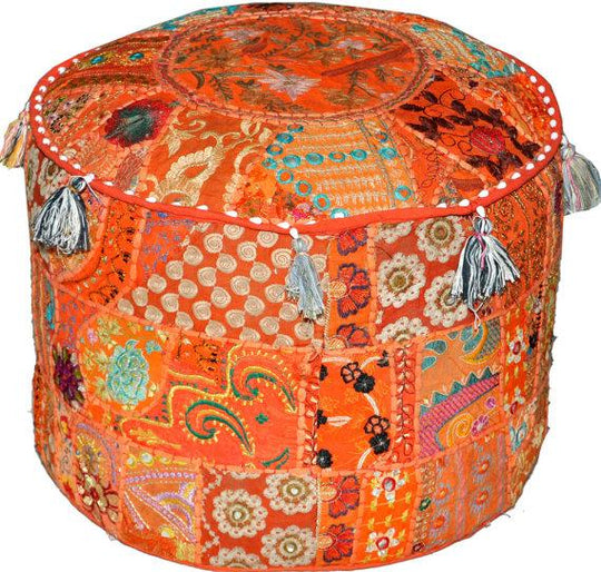 Ottomans, Poufs & Stools | Living Room Furniture 