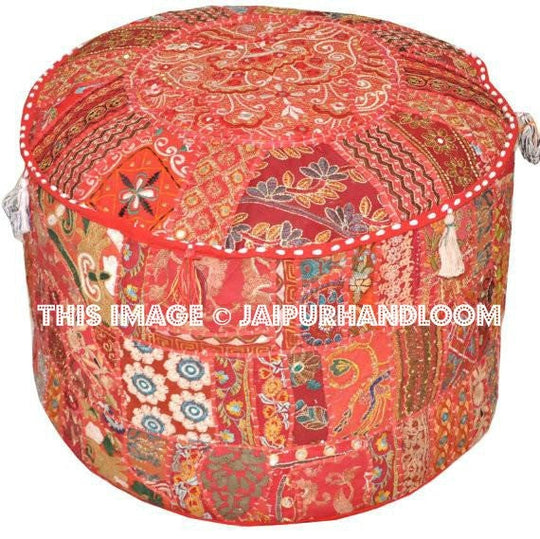 Ottomans: Tufted, Indian & Storage Ottomans | jaipurHandloom-Jaipur Handloom