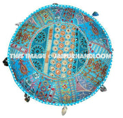 Ottomans: Tufted, Leather & Storage Ottomans-Jaipur Handloom