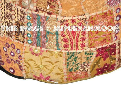 Outdoor Poufs Outdoor Ottomans on jaipurHandloom-Jaipur Handloom