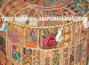 Outdoor Poufs Outdoor Ottomans on jaipurHandloom-Jaipur Handloom