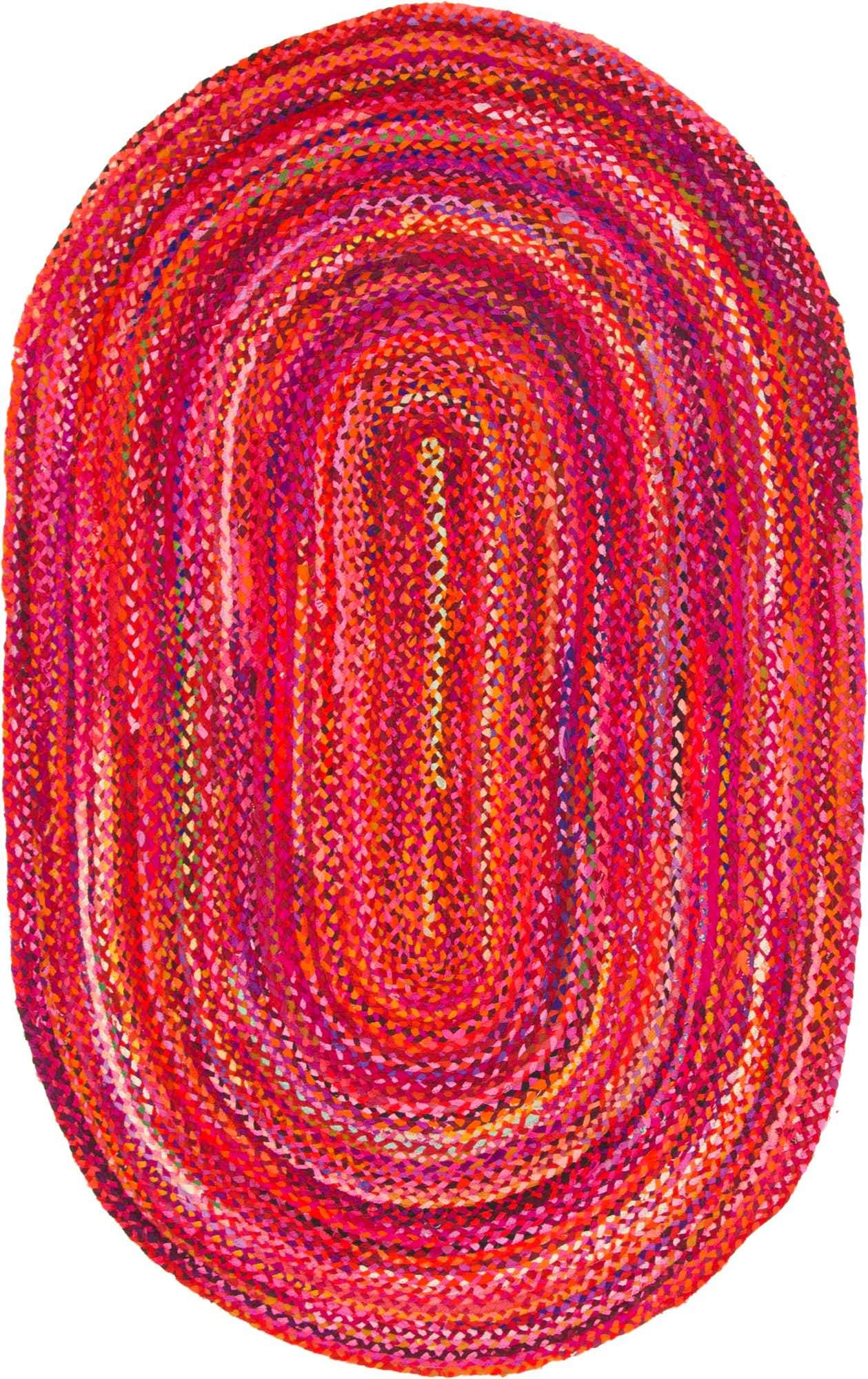 8' x 10' Braided Area Rug for Living Room