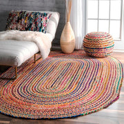 Oval 5 X 7 Area Rug Runner for Living Room