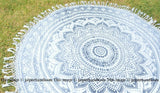 Pari Round Beach Towel-Jaipur Handloom