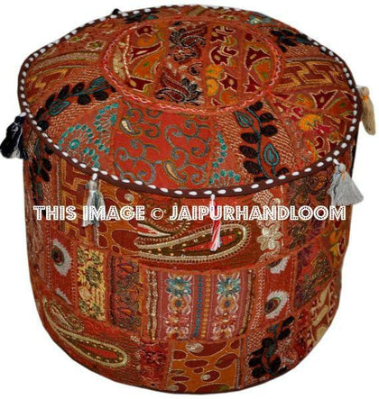 Patchwork Ottomans