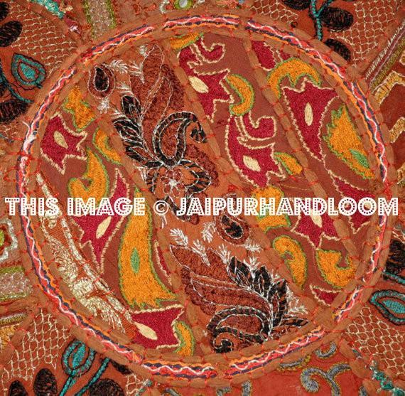 Patchwork Ottomans