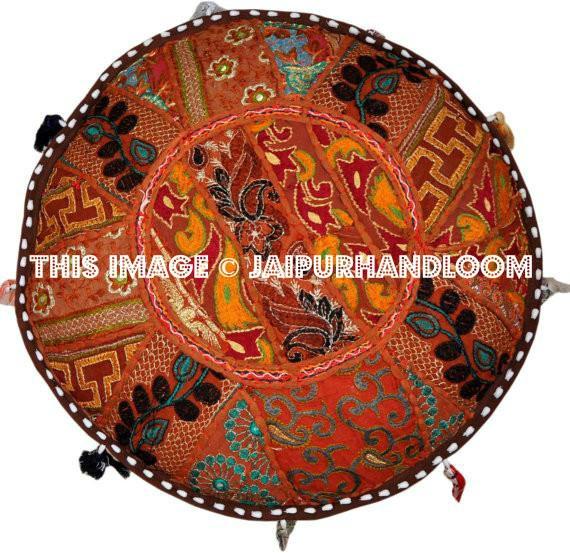 Patchwork Ottomans
