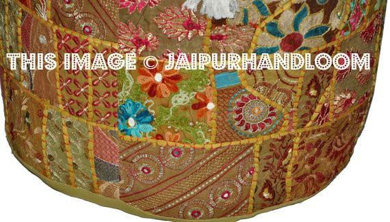 Patio Ottomans |  Jaipur Handloom