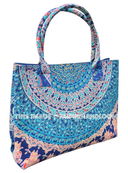 Perkins Mandala Bag Women's Handbag Tote Bag-Jaipur Handloom