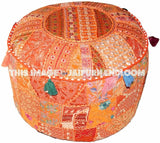 Perth Pouffe - 22X12 inches-Jaipur Handloom