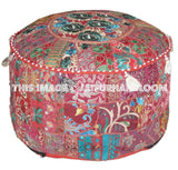 Pirie Ottomans & Poufs - 22X12 inches-Jaipur Handloom