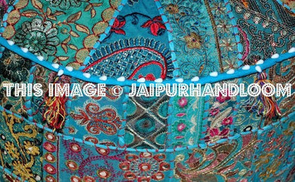 Pouf-Jaipur Handloom