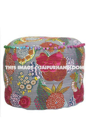 Pouf Ottoman Footstool Poof Poufs Pouffe Pouffes -Jaipur Handloom