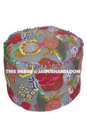 Pouf Ottoman Footstool Poof Poufs Pouffe Pouffes -Jaipur Handloom