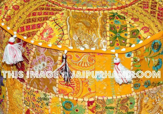 Pouf Ottoman - Great Selection of Ottomans‎-Jaipur Handloom