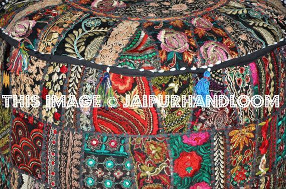 Pouf Ottomans-Jaipur Handloom