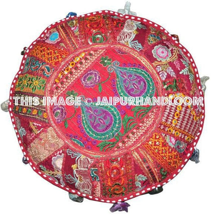 Pouf Ottomans: Ottomans-Jaipur Handloom