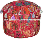 Pouf Ottomans: Ottomans-Jaipur Handloom