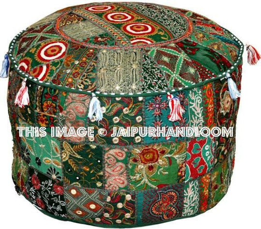 Pouf Stools‎-Jaipur Handloom