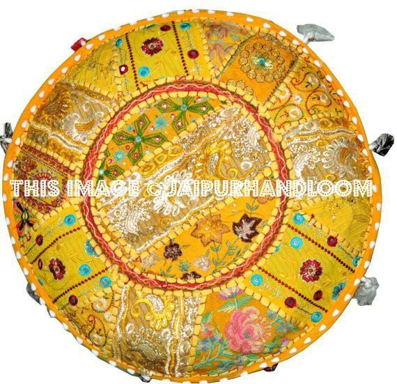Pouffes at jaipurHandloom-Jaipur Handloom