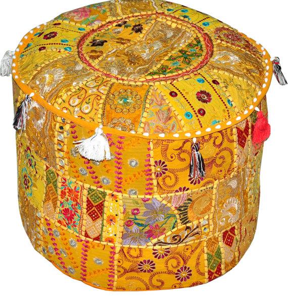 Pouffes at jaipurHandloom