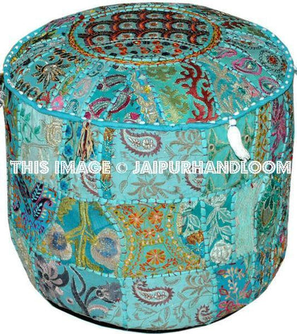 Poufs Pouffes Ottomans || Jaipur Handloom