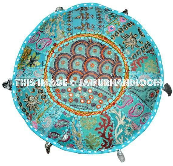 Poufs Pouffes Ottomans || Jaipur Handloom