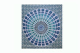 Psychedelic Dorm Room Tapestries Boho Mandala Tapestry Wall Hanging-Jaipur Handloom