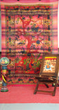 Psychedelic Tree of Life Tapestry Dorm room bedding decorative curtains-Jaipur Handloom