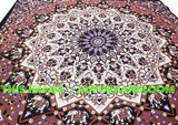 Psychedelic star mandala tapestry cool dorm room wall decor tapestries-Jaipur Handloom
