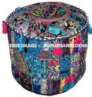 Quean Pouf ottomans - 18X13 inches-Jaipur Handloom