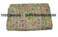 Queen kantha bedspread kantha quilt Throw blanket