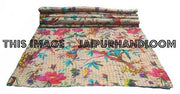 Sari indian Quilt - kantha quilt-Jaipur Handloom