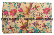Sari indian Quilt - kantha quilt-Jaipur Handloom