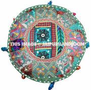 Shellharbour Ottomans & Poufs - 18X13 inches-Jaipur Handloom
