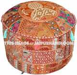 Shepparton Pouf ottomans - 22X12 inches