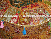 Shoalhaven Poufs - 22X12 inches-Jaipur Handloom