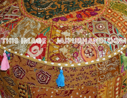 Shoalhaven Poufs - 22X12 inches-Jaipur Handloom