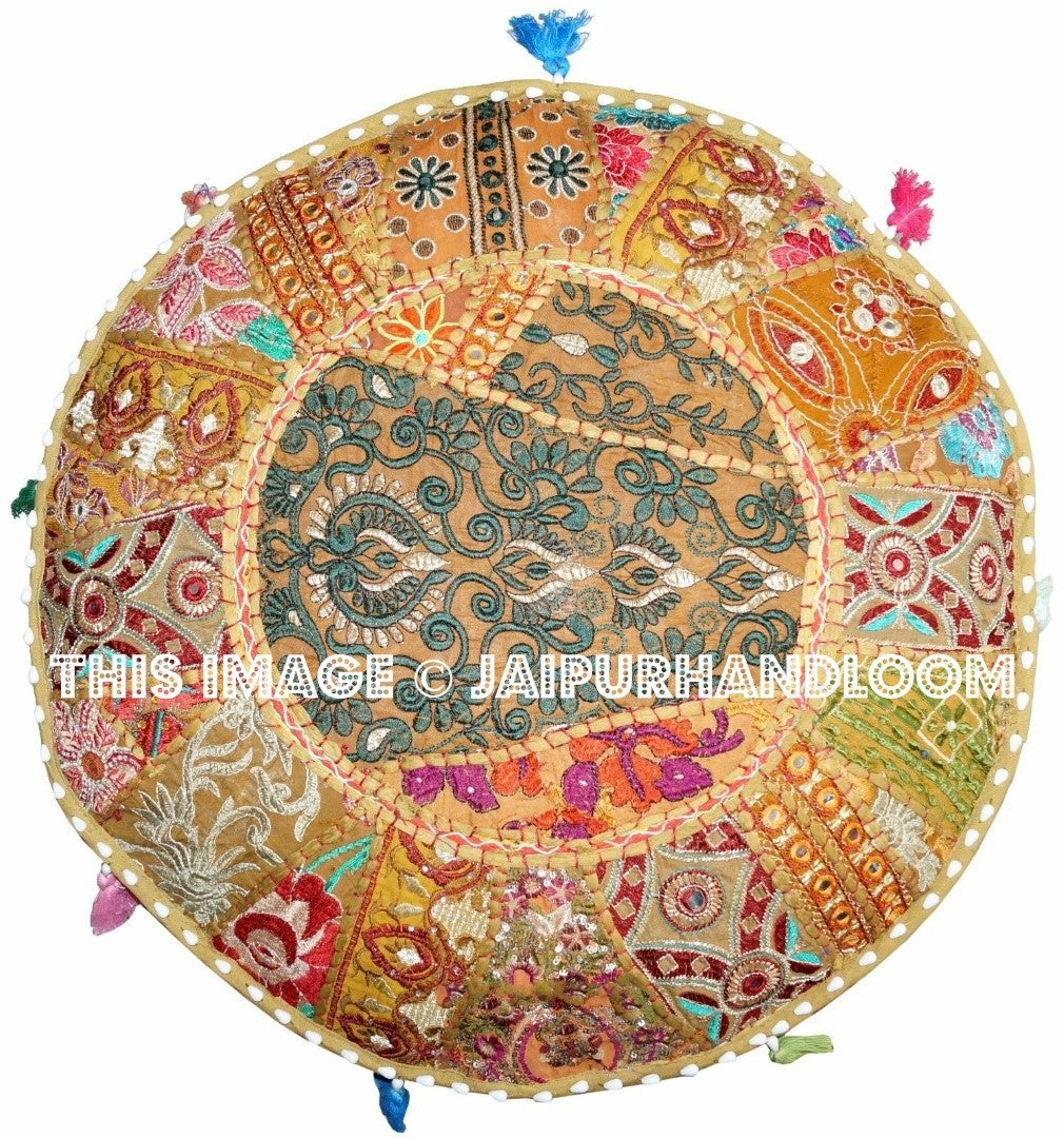 Shoalhaven Poufs - 22X12 inches-Jaipur Handloom