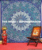 Star Mandala Queen Bedding Bed Cover-Jaipur Handloom